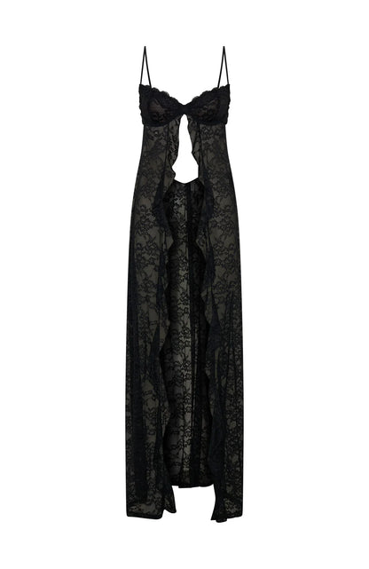 Sound Waves Top Black
