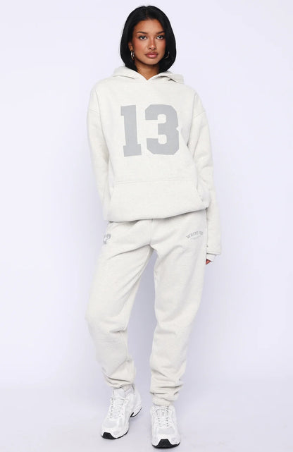 Its Your Chance Oversized Hoodie Grey Marle