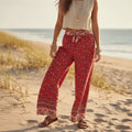 Crimson Meadow Boho Wide Leg Pants