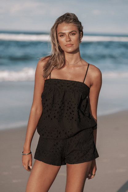 Calla Short Set Black