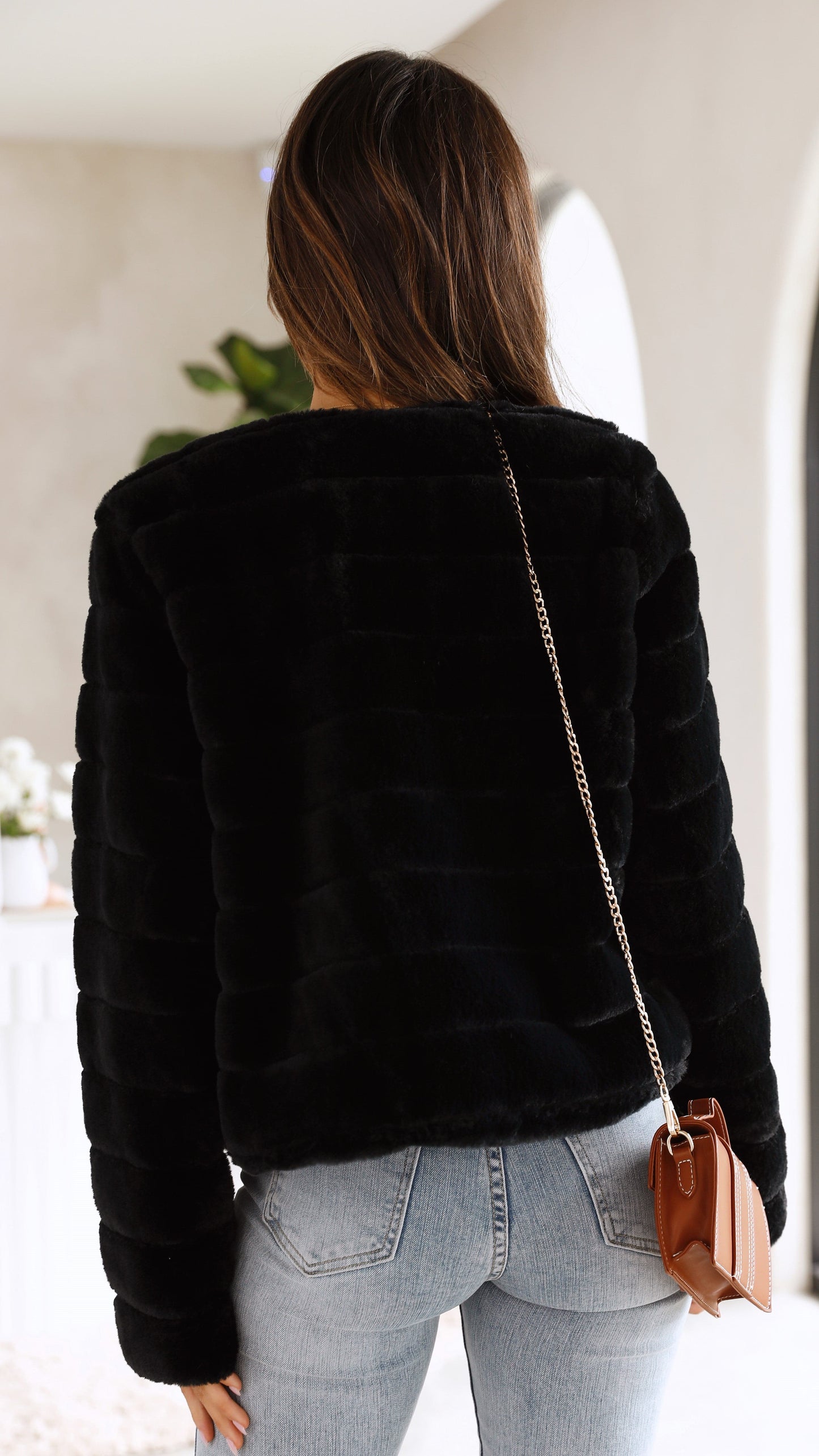 Tully Crop Jacket Black
