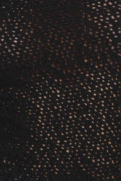 Brody Sheer Knit Top Black