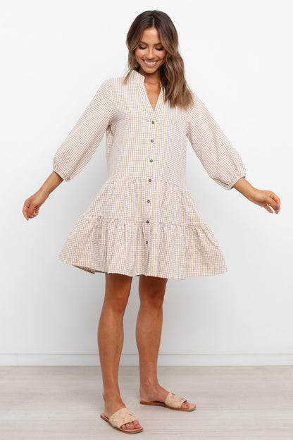 Daria Dress Beige