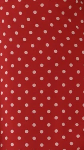 Oriella Maxi Dress Red Polka