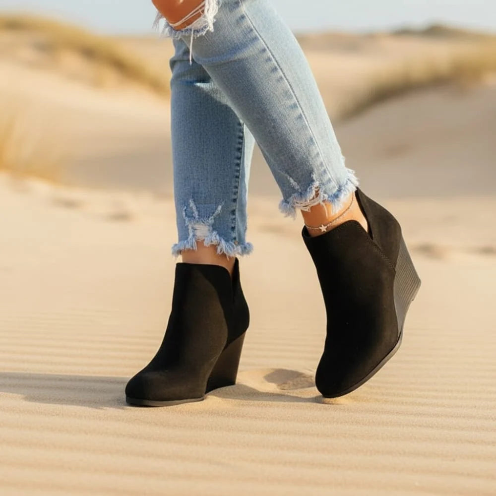 Platform Ankle Boots