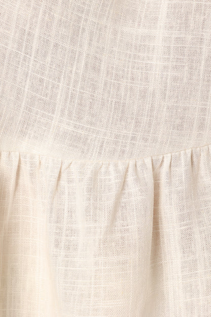 Wanda One Shoulder Top White