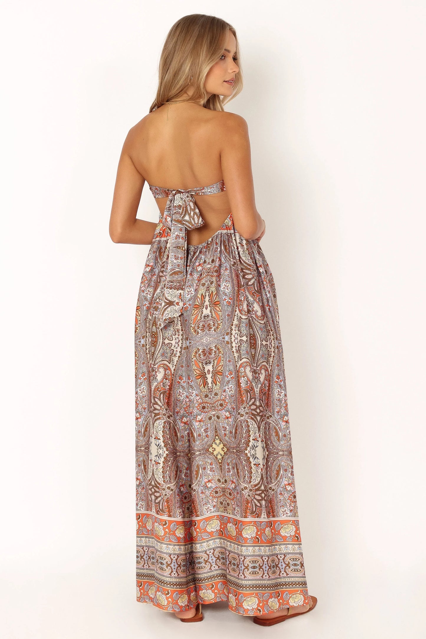 Sarah Strapless Jumpsuit Multi