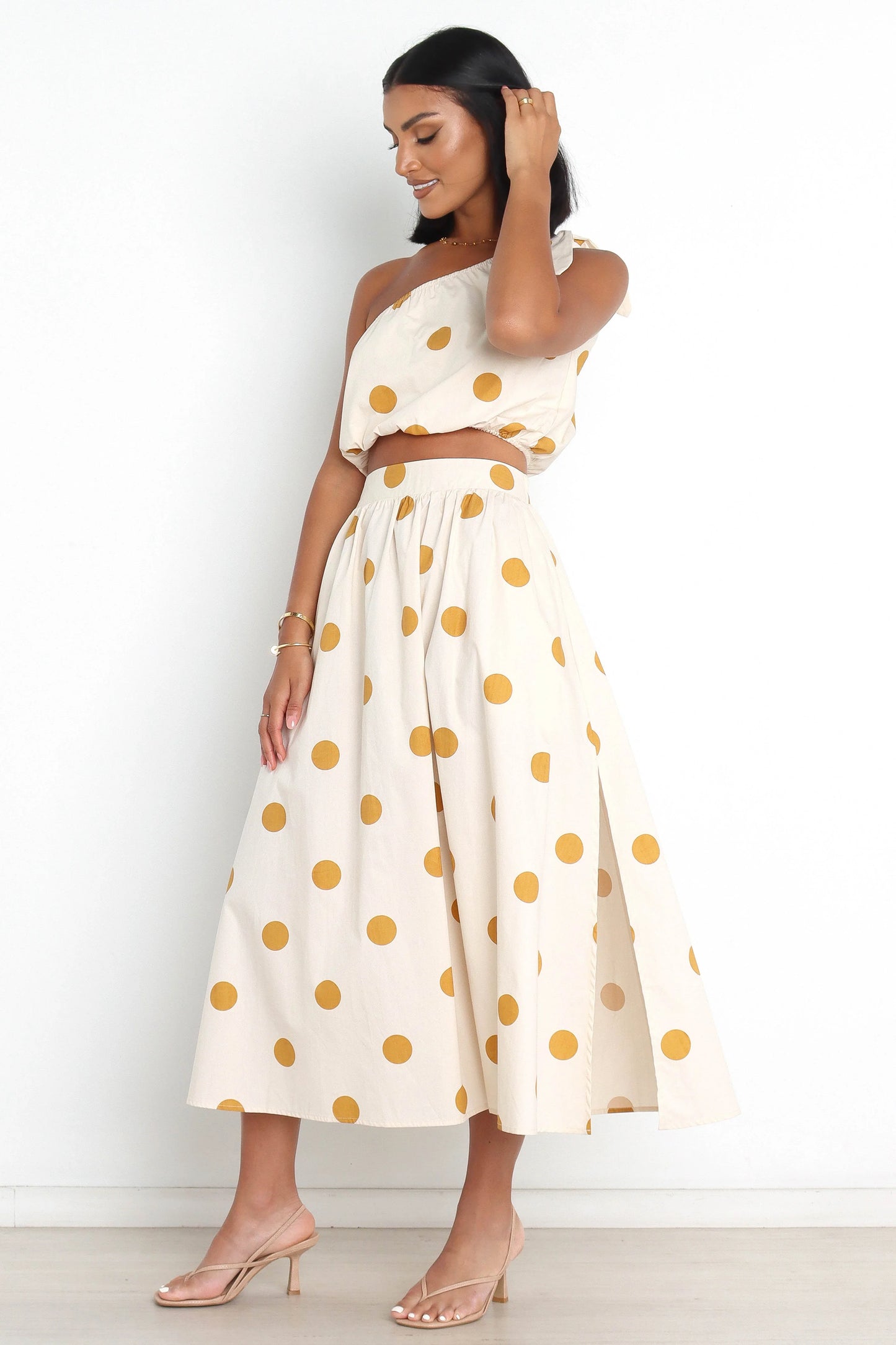 Phillipa Skirt Beige Spot