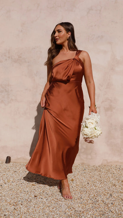 Greta Maxi Dress Copper